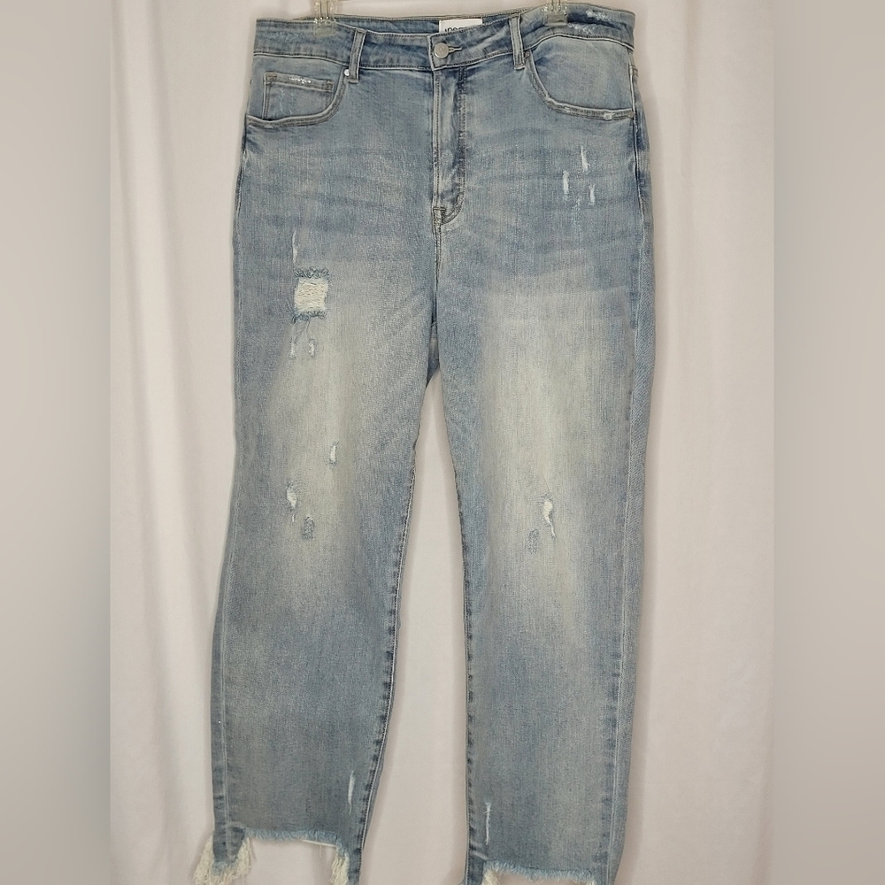 Insane Gene Plus Size Skinny Girlfriend Jeans - Size 2XL